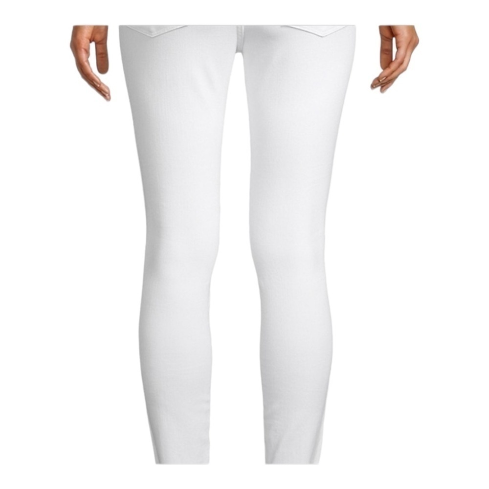 MADEWELL 10” High Rise White Skinny Jeans Size 23 inseam 29” - Picture 2 of 6
